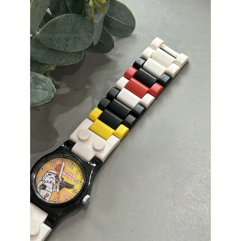 Star Wars‎ Vintage 2004 Stormtrooper Multicolor Lego Watch READ**